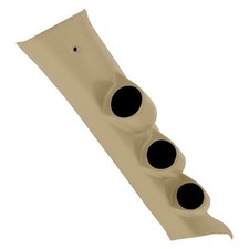 Glowshift Tan Triple Pillar Gauge Pod Fits 2014-2019 Chevy Silverado 2500 3500