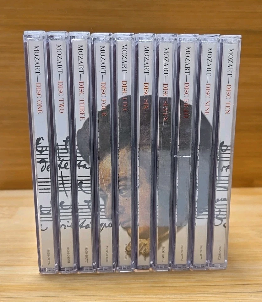 MOZART The Greatest Hits  (10 Disc CD Set) 2003 Compedia Media Group  - Image 2 of 4