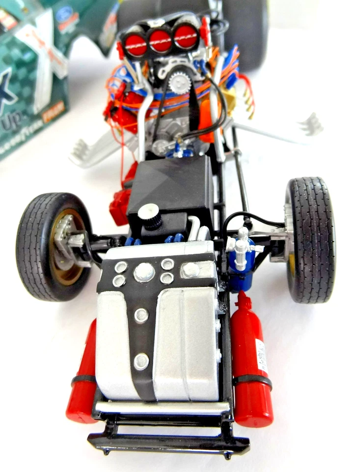 Action John Force Castrol GTX Start Up 2004 Mustang Funny Car RARE 1:16 Scale - Image 4 of 4