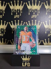 2025 Panini Mosaic RJ Harvey #284 Green Prizm Rookie RC Denver Broncos