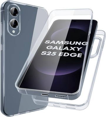Hülle für Samsung Galaxy S25 Edge Handy Schutz Case 360 Grad Full Body Tasche