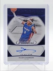 ALLEN IVERSON 2024-25 FLAWLESS ALL-STAR INK SAPPHIRE 76ERS AUTO /8 Q5692