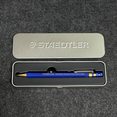 Rare Staedtler 925 77-05L2 Hexagonal Pencil 0.5mm - Royal Blue V.2 Limited