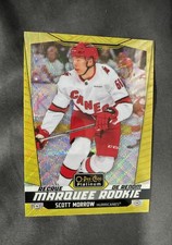 2024-25 O-Pee-Chee Platinum - Marquee Rookies Scott Morrow #222 Neon Yellow...