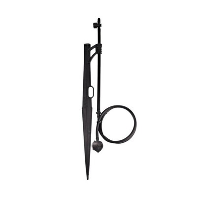 Raindrip 173CPUB, Adjustable Flow Micro Sprinkler Assembly, 13'' Stake Quarter-C