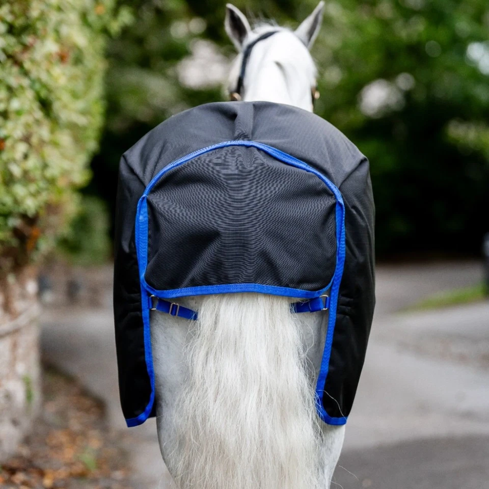 Horseware Ireland Black/Classic Blue 155 cm Weidedecke Amigo 50g Ripstop 900D - Bild 4 von 4