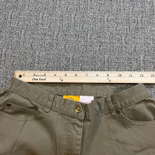 Ruby Rd Chino Pants Womens Size 4P Green Straight With Pockets Casual Petite - Picture 6 of 10