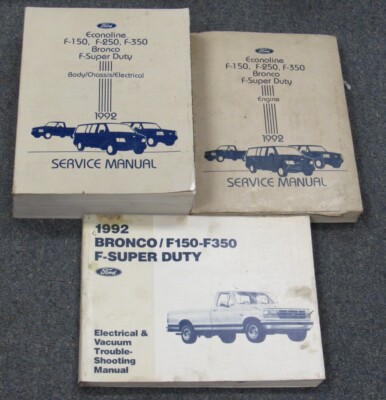 1992 Ford Bronco F150-F350 F-Super Duty Electrical Vacuum - Foto 13