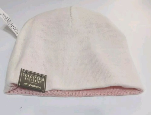 Clemson Tigers Reversible Beanie Skull Cap Orange White Colosseum Athletics NCAA - Picture 4 of 7