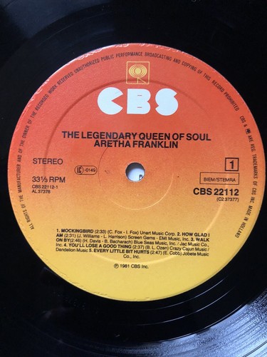 Aretha Franklin The Legendary Queen of Soul Vinyl 2xLP Gatefold Compilation - Picture 6 of 12