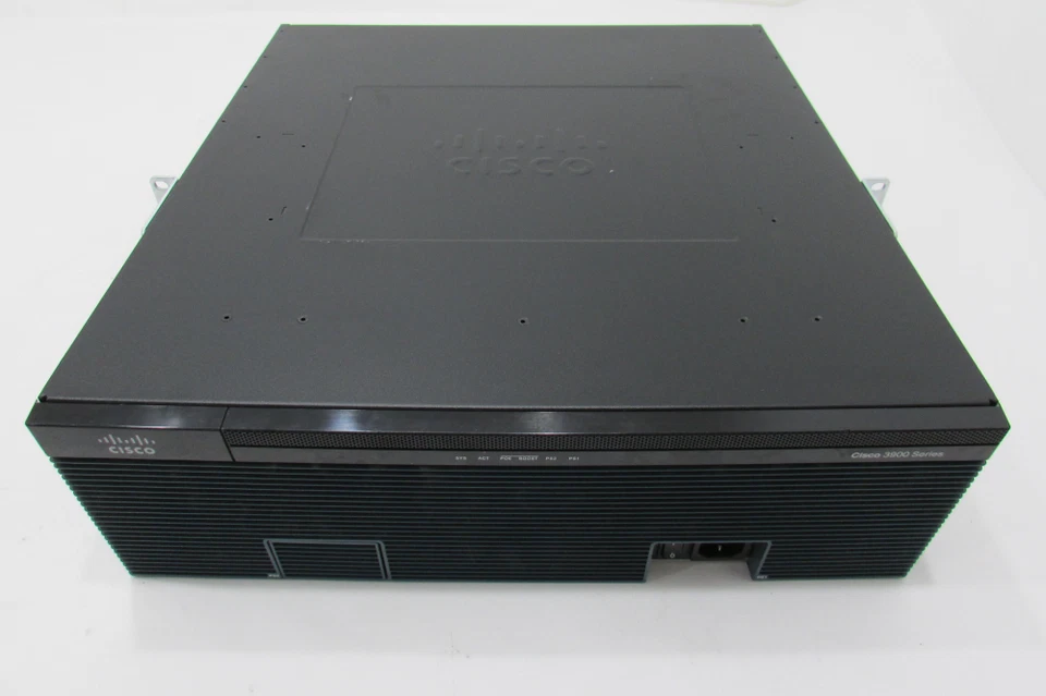 Cisco CISCO3925-SEC/K9 3925 Security Bundle w/SEC license 1x AC power - Image 2 of 3