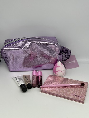 Ulta 8-teiliges Make-up Geschenkset mit lila violett Teen Trendy Kosmetiktasche - Bild 9 von 9