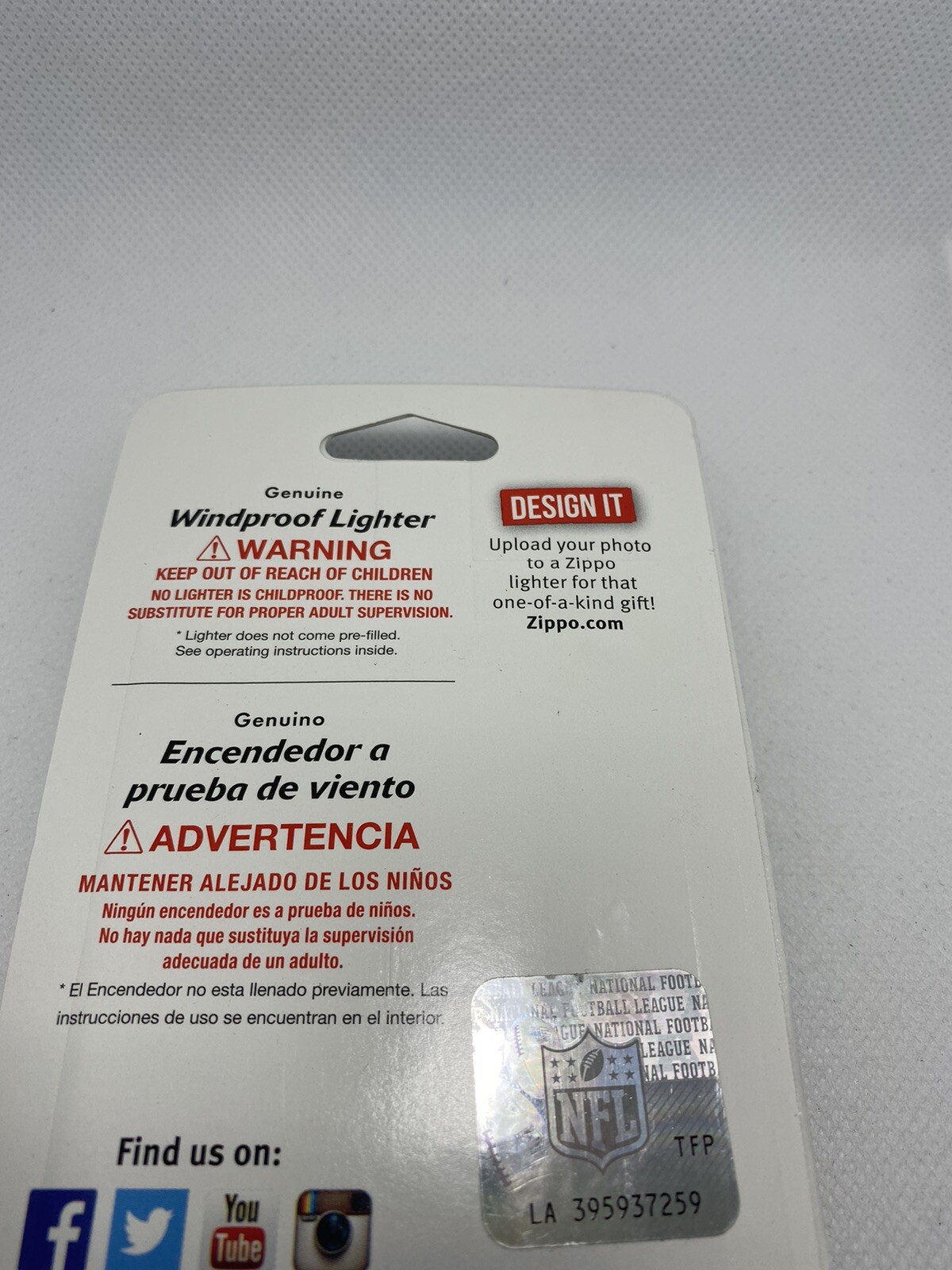 Zippo NFL Denver Broncos Lighter
