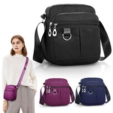 Waterproof Messenger Crossbody Ladies Handbag Shoulder Bag Womens Purse Outdoor