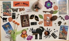 Junk Drawer Trinkets Jewelry Craft Supplies Assemblage Vintage Spooky Journal