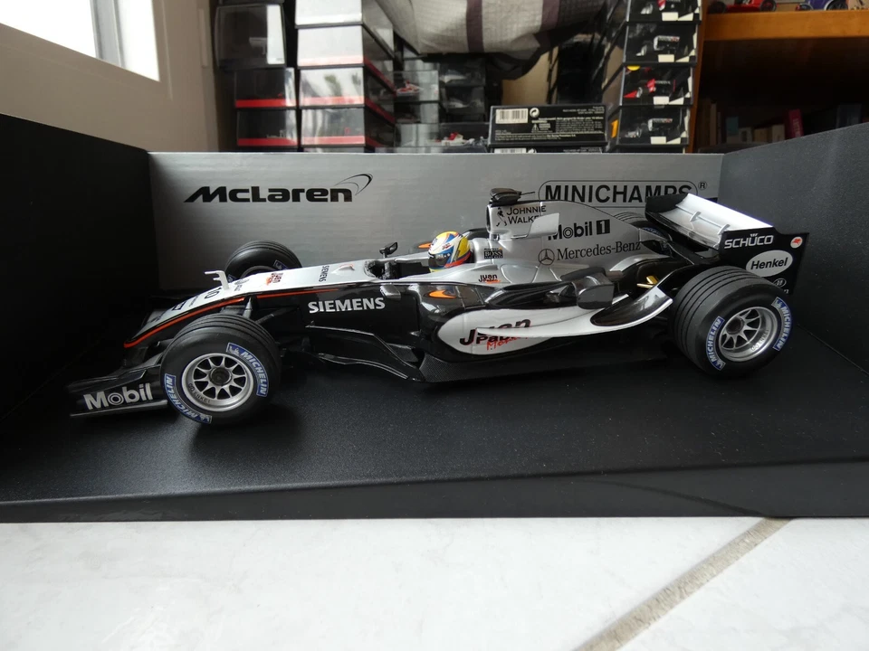 Mclaren Mercedes MP4-20 Juan Pablo Montoya #10 2005 1/18 Minichamps F1 Formula 1 - Immagine 3 di 4