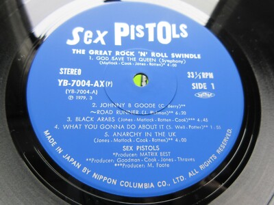 Sex Pistols The Great Rock n Roll Swindle Japan DBL Vinyl LP Sex Pistols The Great Rock n Roll Swindle Japan DBL Vinyl LP
