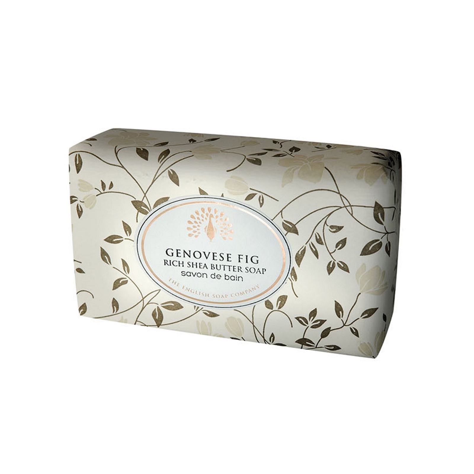 Vegan Soap Bar Genovese Fig Scented Rich Shea Butter 200g English Soap Company