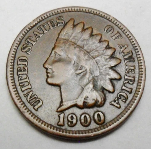 1900 P Indian Head Cent Penny  AVE CIRCULATED  **FREE SHIPPING**