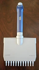 Rainin Pipet-lite L-20 2-20 uL LTS  12-Ch Multichannel, Calibrated, New Seal