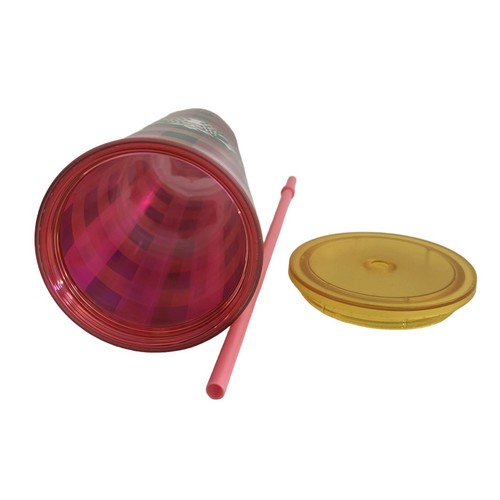 NUEVO vaso de copa fría Starbucks 24 oz cesta de picnic iridiscente a cuadros - Imagen 4 de 6