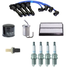 For 1990-1993 Mazda Miata Tune Up Kit NGK V-Power Spark Plugs Ignition Wires Set