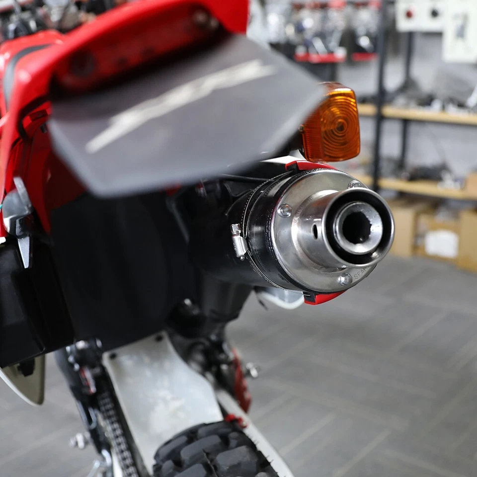 Oval Exhaust Protector Can Cover For HONDA XR150L XR600R XR650L XR250R XR150L — 第 4/4 张图片