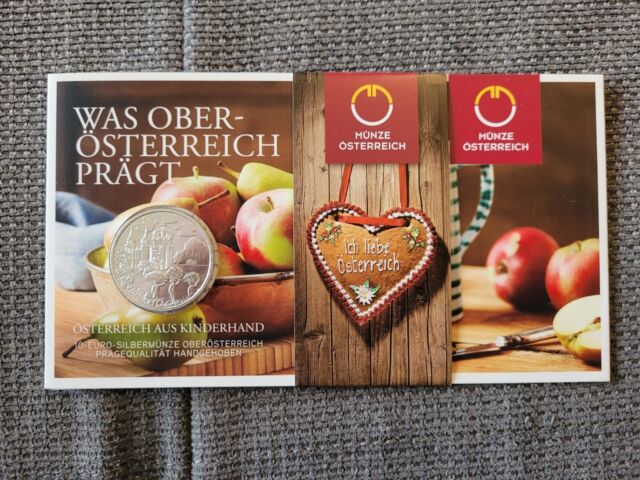 10 Euro Gedenkmünze Österreich Oberösterreich - Österreich aus Kinderhand 2016 10 Euro Gedenkmünze Österreich Oberösterreich - Österreich aus Kinderhand 2016