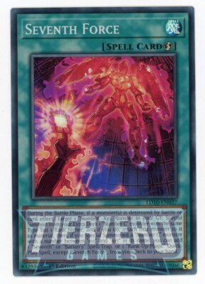 Yu-gi-oh! Tcg Seventh Force Ld10-en037 1st Edition | Meses Sin Interés