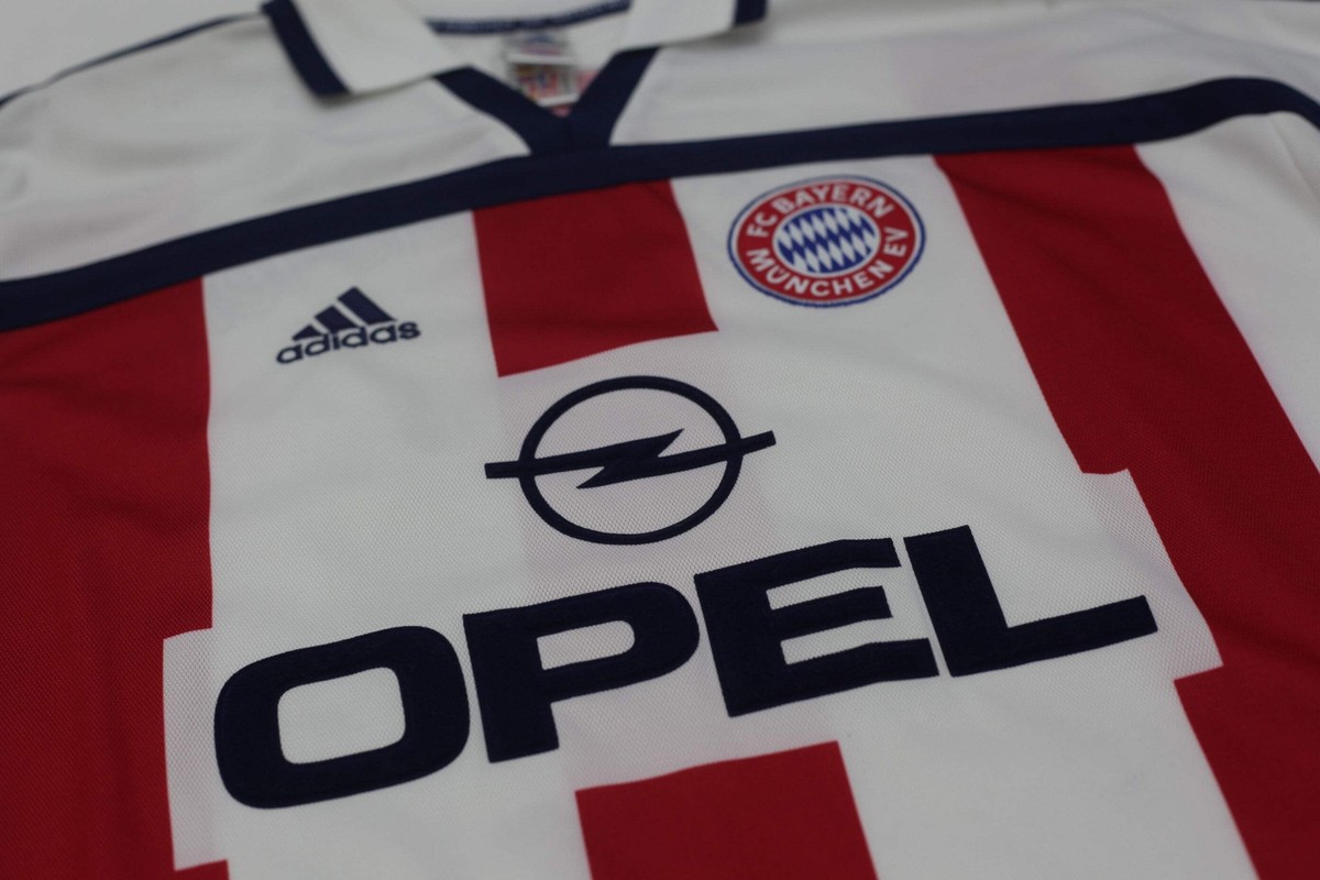 vintage adidas FC Bayern München ユニフォーム Bayern Munchen Adidas Vintage soccer jersey Opel 1995-1997