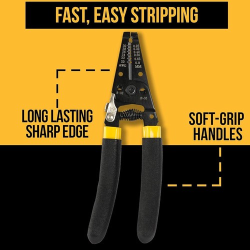 15-Piece Professional Network Tool Kit with Crimper, Tester & Punch Down Tool - Picture 6 of 11