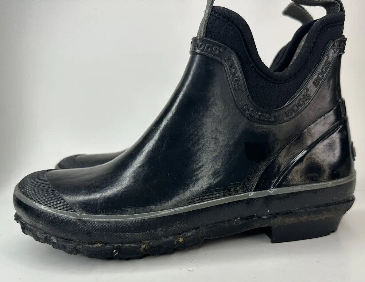Bogs Harper rue gum rubber womens ankle rain boot… - image 4