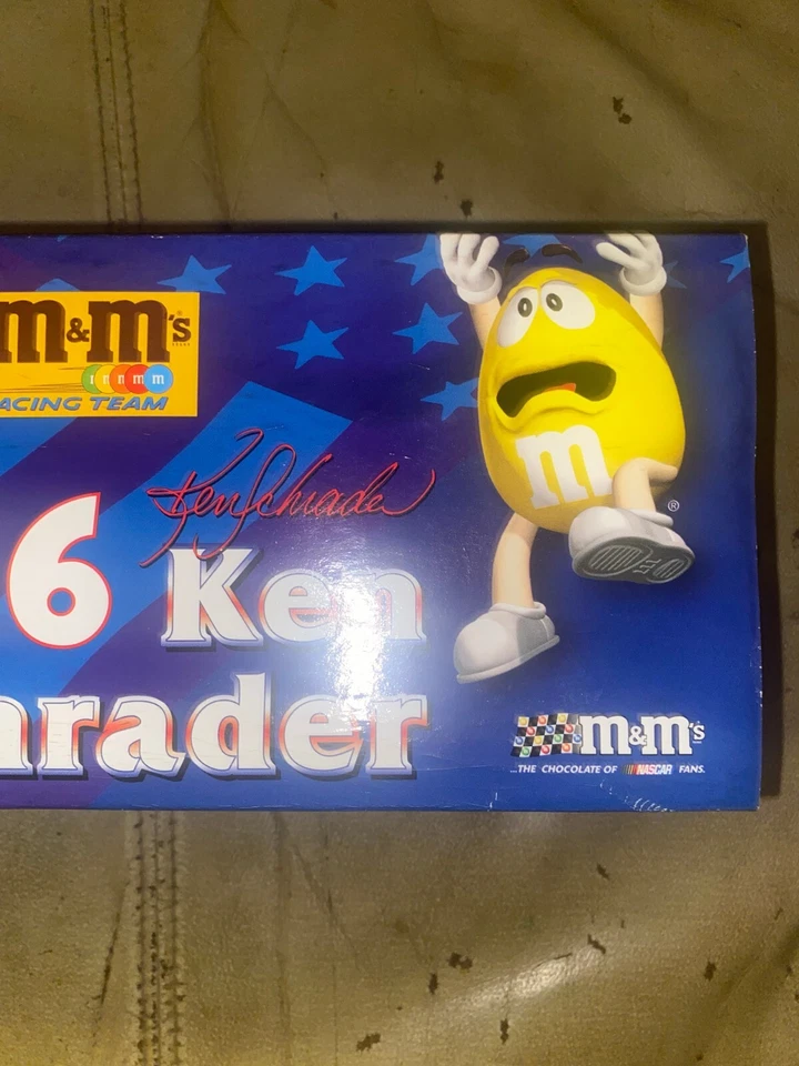 Ken Schrader #36. 2001 Grand Prix Clear Window Bank. M & M's/4th of July - Image 3 of 4