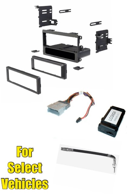 Single Din Car Stereo Radio Installation Dash Trim Kit W