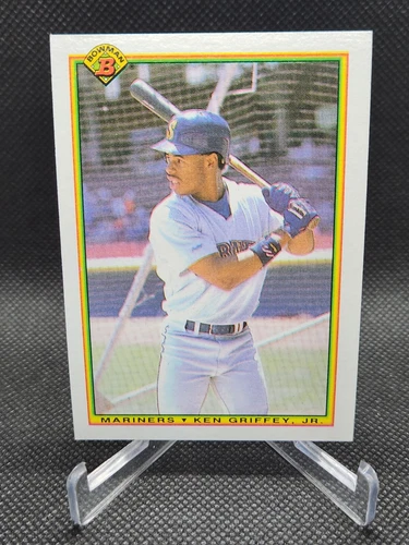 1990 Bowman   #481 Ken Griffey Jr.  Seattle Mariners Baseball Card *RARE*