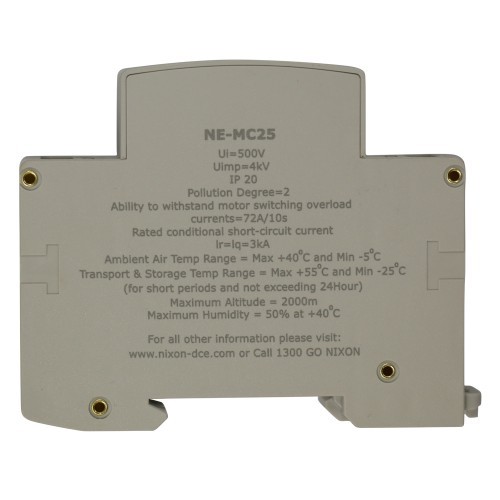 25A 4Pole - 2NC + 2NO - Din Rail Contactor - Picture 2 of 2