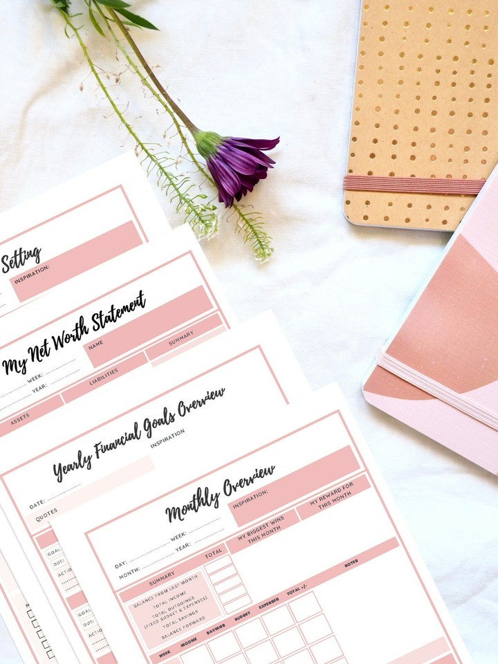 Printable Financial Planner in A4, A5 and US Letter size PDF | eBay