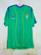 ICC Cricket World Cup 2007 South Africa Green Blue Mens Polo Sports Shirt Top M