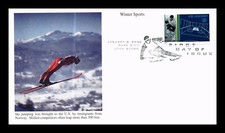 ICE HOCKEY WINTER SPORTS PARK CITY UTAH 2002 PREMIUM MYSTIC CACHET FDC UNADDR