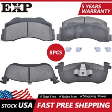 Front & Rear Ceramic Brake Pad For 2010 - 2017 Ford Expedition Lincoln Navigator