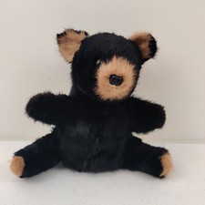 Vintage Mink Stuffed Plush Bear Real Mink Fur Anthon's Fur Hong kong