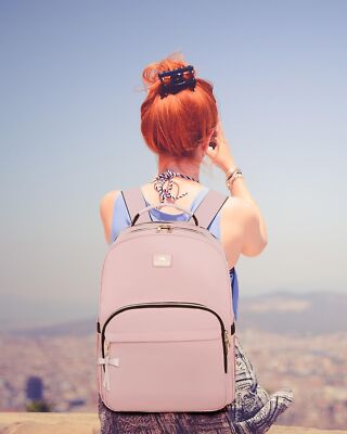 MATEIN 17 Inch Laptop Backpack for Women, Pink Travel Backpack Personal Item ... | eBay MATEIN 17 Inch Laptop Backpack for Women, Pink Travel Backpack Personal Item ... | eBay