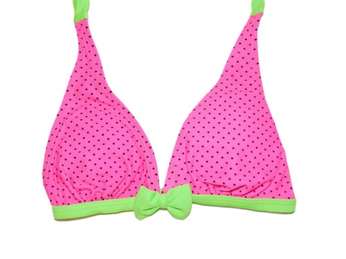 NWT GIRLS size 10, 12 EYE-CATCHING MIXED COLOR BELTED HALTER BIKINI CHOICE - Picture 5 of 16