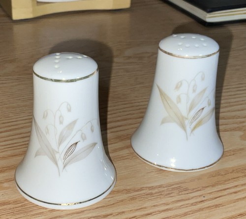 1961 Golden Rhapsody Salt & Pepper Shakers Kaysons Fine China Made in Japan - Picture 2 of 19