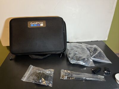 GOPRO HARD SHELL SOFT CASE FOR MOUNTS WITH SOME MOUNTS INCLUDED