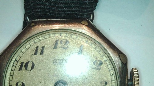 VINTAGE SWISS WRIST WATCH FAHYS QUALITY CASE 15 jewel gold plate Working - Picture 4 of 21