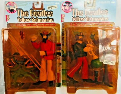 McFarlane Toys The Beatles Ringo and John The Yellow Submarine