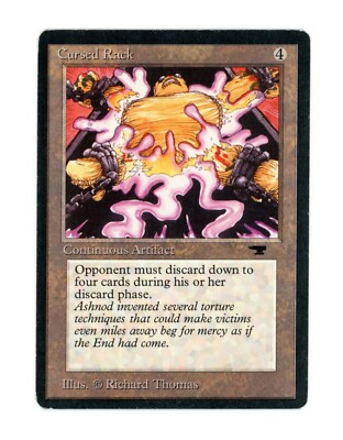 Cursed Rack ~ Magic the Gathering ~ MTG  ~ Antiquities
