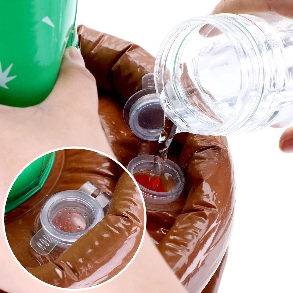 5 Cactus Inflables 90cm Salvaje Mexicano Hawaiano Playa Fiesta Decoración Niño Juguete Inflable Foto 4 de 4