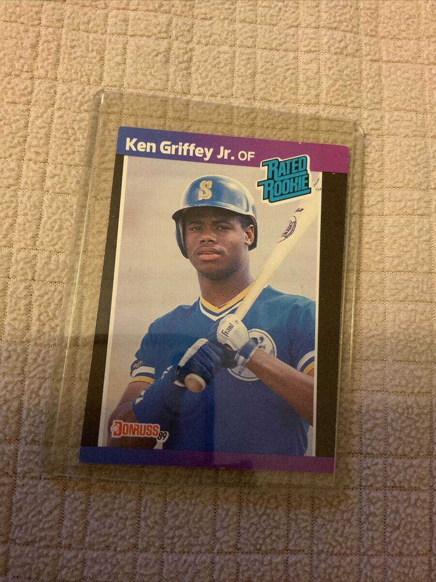 Rare 1989 Donruss Ken Griffey Jr. Rated Rookie #33 Error